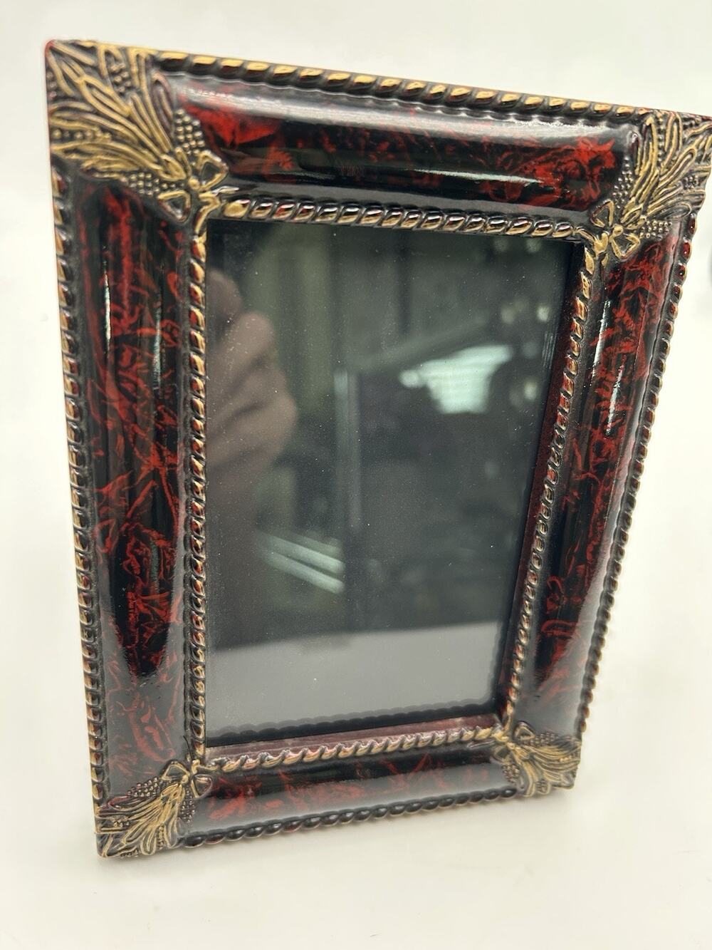 vintage ornate picture frame 5x7.vintage.